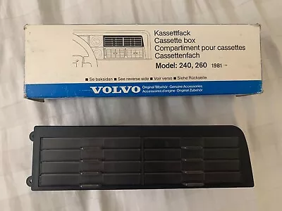 Nos Volvo 240 260 Tape Cassette Box Very Rare 1343020 • $125