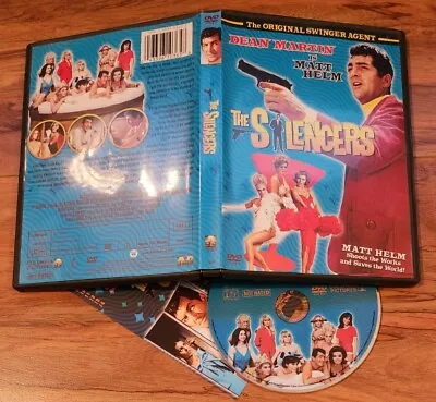 /4891 The Silencers (1966 Dean Martin) Matt Helm DVD W/ Insert Rare & OOP • $10.99