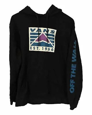 VANS Men's Hoodie Sweatshirt - Size Medium Black • $11.67