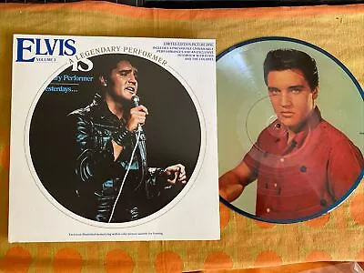 Elvis Presley A Legendary Performer Volume 3 Picture Disc NM US Original • $14