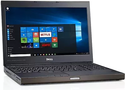 DELL PRECISION M4800 LAPTOP CORE I7-4710mq  @2.50Ghz 16GB RAM 256GB SSD + AC • $148.59