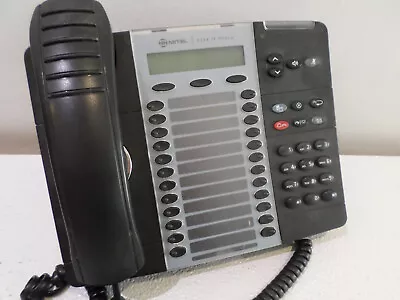 Mitel 5324 IP VoIP Business Office Phone W/ Stand Handset Curly Cord - Reset • $15