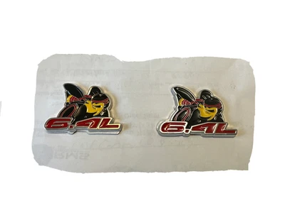 $14 • Buy 2 X Super Bee Emblem Left And Right Fender Rear Trunk Badge 3D Decals