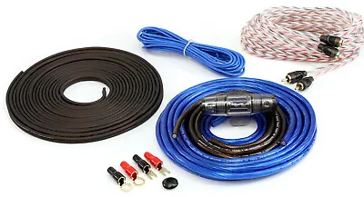 KnuKonceptz Bassik TRUE 8 Gauge Amplifier Installation Wiring Amp Kit CCA 8 AWG • $18.99