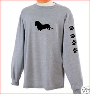 Dachshund T-shirt ~paw Sleeves  **free Shipping** • $20