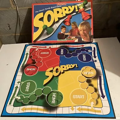 VINTAGE SORRY Board GAME Rare 1996 Waddingtons Edition • £10.99