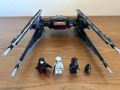 (COMPLETE SET) LEGO Star Wars: Kylo Ren's TIE Fighter - Set 75179 • $199