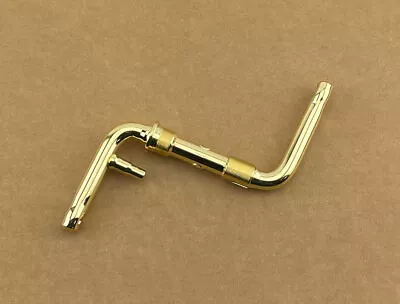 90mm Long Genuine Vintage Lowrider Bicycle Steel One-piece Crank In Gold. • $24.99