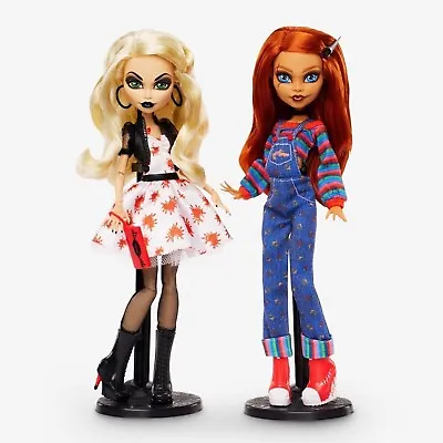 Monster High Skullector Chucky And Tiffany Doll 2-Pack In Hand • $110