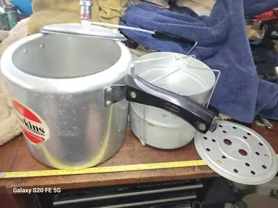 Vintage Hawkins 6.5L Pressure Cooker. House Garage Fishing Food Kitchen Old • $49.99