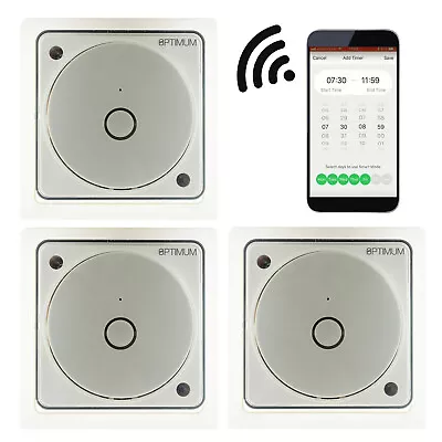 Universal WiFi Socket Box Switch Immersion Heater Control Timer Smart App X 3 • £143.68