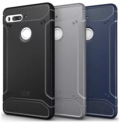 TUDIA TAMM Ultra Slim Carbon Fiber TPU Skin Cover Case For Essential Phone • $12.90