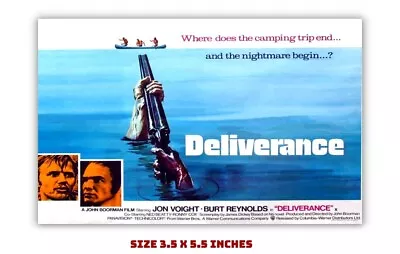 1970's Deliverance Old Movie Ad Magnet 3.5 X 5.5 Inches • $6.95