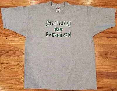 Echo And The Bunnymen Evergreen 1997 Shirt XL Fruit Of The Loom Preowned Korova • $99.99