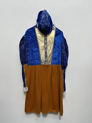Velour Medieval Tudor Man Costume L/XL - Ex Hire Fancy Dress & Theatre Costume • £40