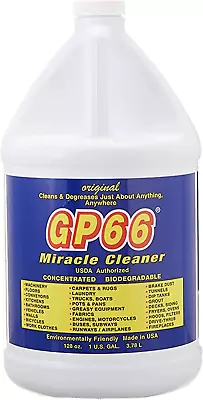 GP66 Green Miracle Cleaner Gallon Cleans Over 1000 Surface Types All-In-One Po • $69.89