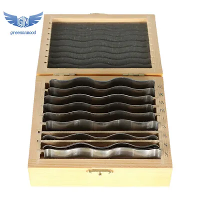 9 Pair Precise 1/8  Wavy Steel Parallel Parallels.0002  Hardened 18 Pcs Set • $33.65