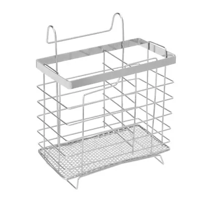 1PC Utensil Drying Rack Silverware Drainer Basket Sink Cutlery Storage Box • $10.52