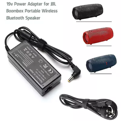 65W 19V 3.42A Power Supply Charger For JBL Speaker Xtreme 2 3 Boombox 1 2 FUGOO • $19.95