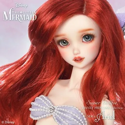 VOLKS Super Dollfie DISNEY PRINCESS Collection SDGr Ariel Doll Figure 2023 • $1899.05