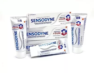 $29.97 • Buy Sensodyne 2.3 Oz Sensitivity & Gum Whitening Fluoride Toothpaste Exp 5/23 Bulk