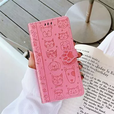 $16.42 • Buy Cute Animal Wallet Leather Case For OPPO Find X2 X3 X5 A74 A54 Realme C21 C3