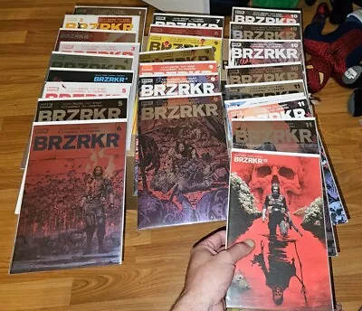 BRZRKR Comics 1-12 NM First Prints Keanu Reeve Boom! Some Foils.  25 Total • $60