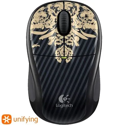 £9.99 • Buy Logitech Colour Collection Wireless Mouse M325 Victorian Wallpaper - MOUSE ONLY