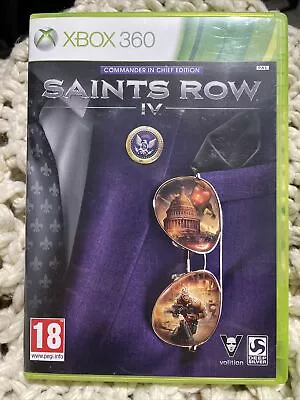 Saints Row IV (4) Commander In Chief Edition | Xbox 360 | Complete With Manual • $14.95