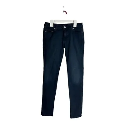 Michael By Michael Kors MK Jeans Women's Size 2 Midnight Wash Skinny Leg • $16.19