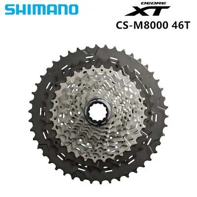 SHIMANO XT  CS-M8000 11-speed 11-42T/ 11-46T MTB Mountain Bike Cassette • $88.80