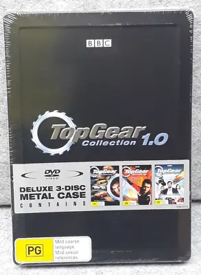 NEW: TOP GEAR Collection 1.0 STEELBOOK EDITION DVD Region 4 PAL Free Fast Post • $22.50