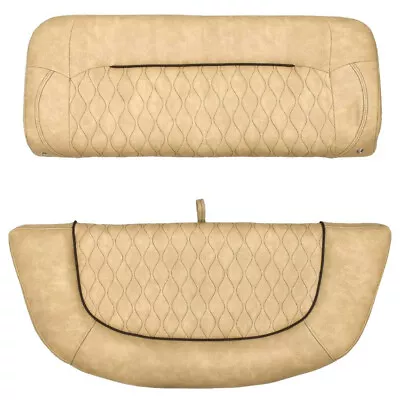 Sportsman Boat Seat Cushions SPORT-181-20-CT | Beige Faux Leather • $384.34