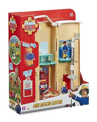 Fireman Sam Rescue Centre Fold Up To Carry Zip Line • $99