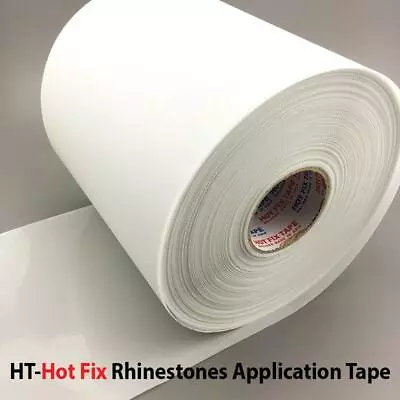 HT-Hot Fix Rhinestones Application Transfer Tape 20  Roll (Yard) **FREE SHIPPING • $10.73