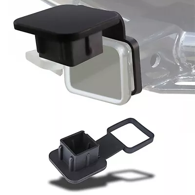 Fit Jeep 2  Hitch Cover Rubber Tow Trailer Receiver Tube Plug Cap 4-Way Insert • $7.99