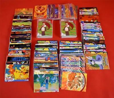 $145.50 • Buy Huge Lot Of Topps Pokemon 1998-1999 Card Bulk - Stickers, Holo, Non-Holo, Puzzle