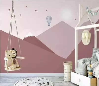 3D Snow Mountain L4469 Wallpaper Wall Mural Print Removable Self-adhesive Amy • $50.88