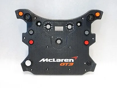 $25 • Buy Fanatec CSL Elite McLaren GT3 V1 Steering Wheel -Front Bezel Panel Cover-  🚚💨