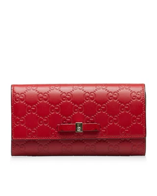 $655 • Buy Gucci Guccissima Long Wallet