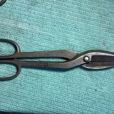 Used Vintage Wiss A-9 Tin Snips 12” Steel Sheet Metal Shears USA Drop Forged • $37.99