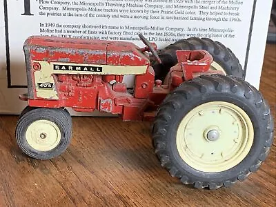 Vtg Ertl Farmall International Harvester 404 Farm Tractor Red Rims Parts Repair • $28
