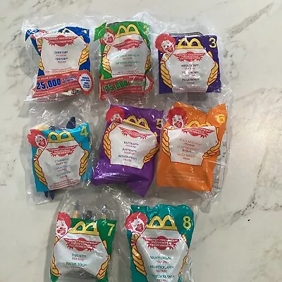 McDonalds 2000 Transformers Beast Machines Happy Meal Toys Lot Of 8 NEW • $15