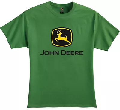 £43.55 • Buy NEW John Deere Green T-Shirt Black And Yellow Logo Sizes S M L XL 2X 3X