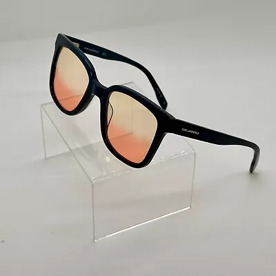 KARL LAGERFELD Sunglasses Black FRAME ACETATE TINTED LENSES DESIGNER • $10