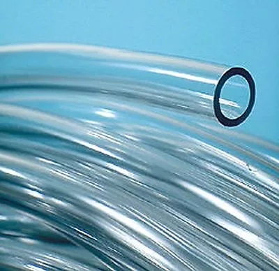 £3.04 • Buy PVC Tube Clear Plastic Hose Pipe -Food Grade- Fish Pond Car Aquariums Air Water