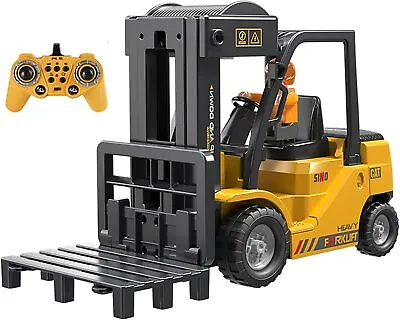 $48.39 • Buy 6-Channel Remote Control Forklift Engineering Car Toy For Boys Construction Gift