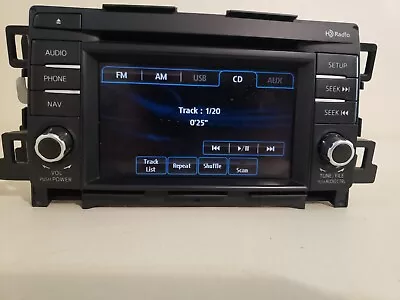 14-16 Mazda 6 Am Fm Radio Receiver 6 Disc Cd Changer Gjs2 66 Dv0b • $33