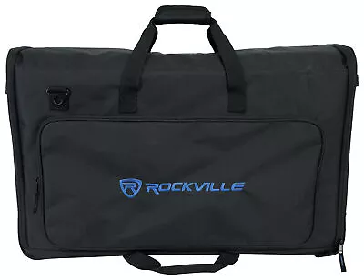 Rockville Padded LCD TV Screen Monitor Travel Gig Bag Fits 1 Or 2 ASUS VA27EHE • $84.95