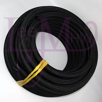 An16 16-an Nylon Steel Braided Nbr Inner Oil Fuel Line Hose Radiator Gas 10ft/3m • $67.87